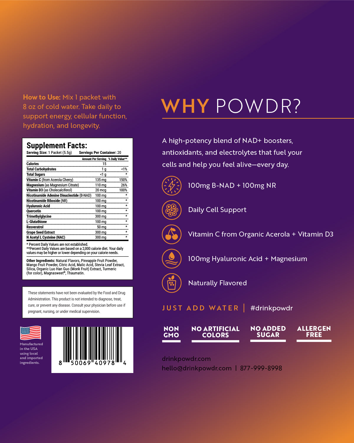 NAD+ Cellular Support